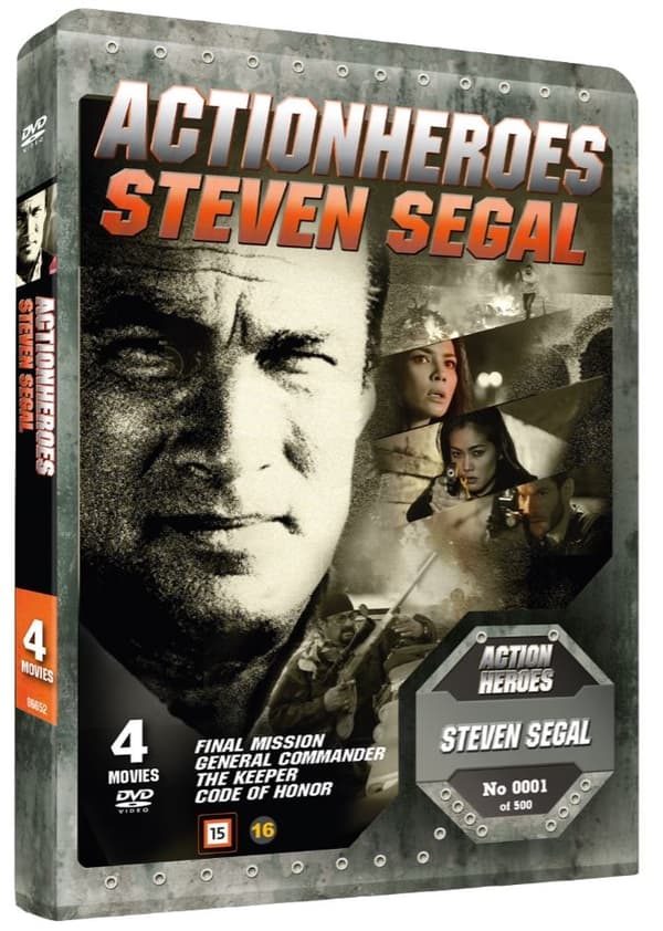 Steven Seagal Action Heroes - Limited Steelbook (4 disc)