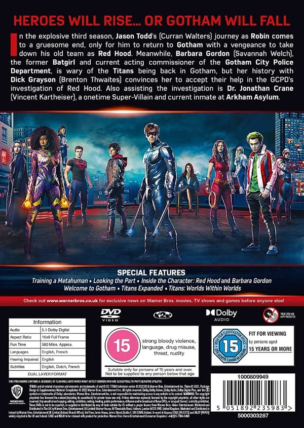 Titans - Season 3 (Import)