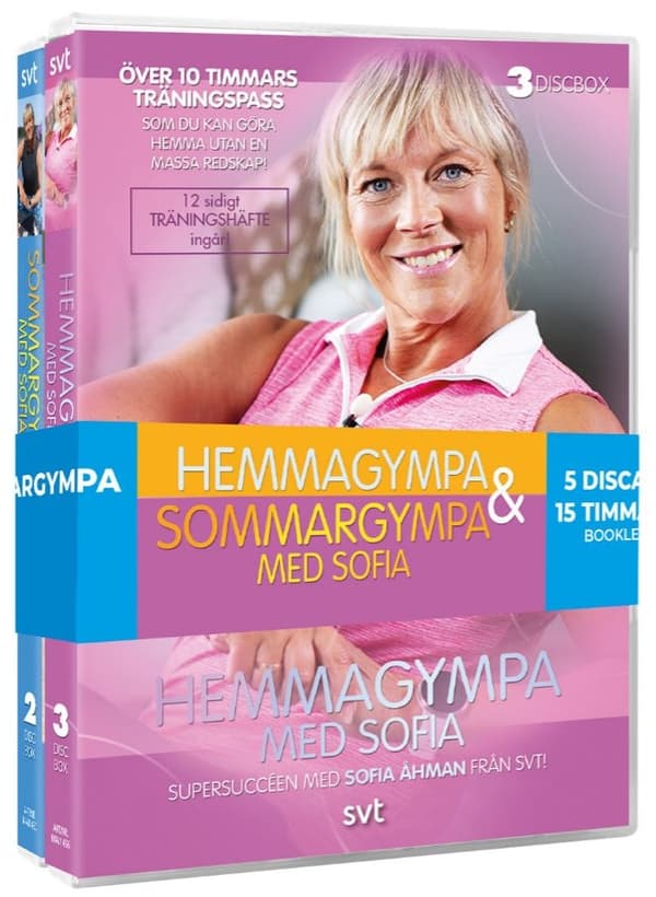 Hemma & Sommargympa Med Sofia (5 disc)