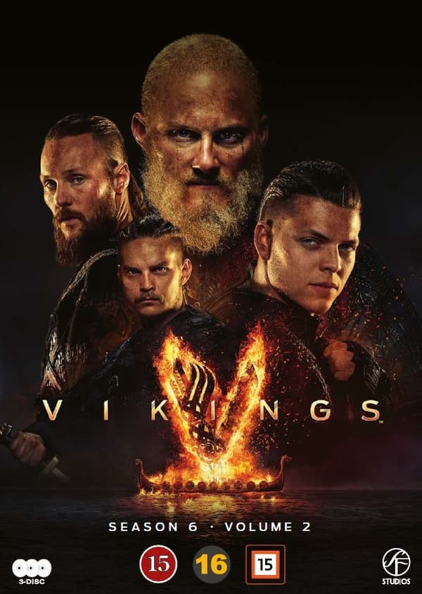 Vikings - Säsong 6: Vol 2 (3 disc)