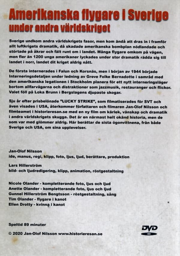 Amerikanska flygare i Sverige under andra världskriget