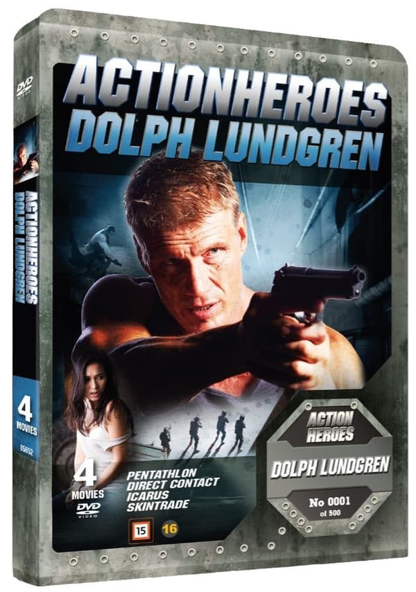 Dolph Lundgren Action Heroes - Limted Steelbook (4 disc)