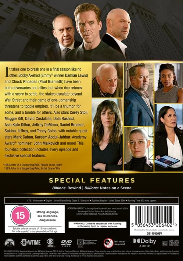 Billions - The Final Season (Import)