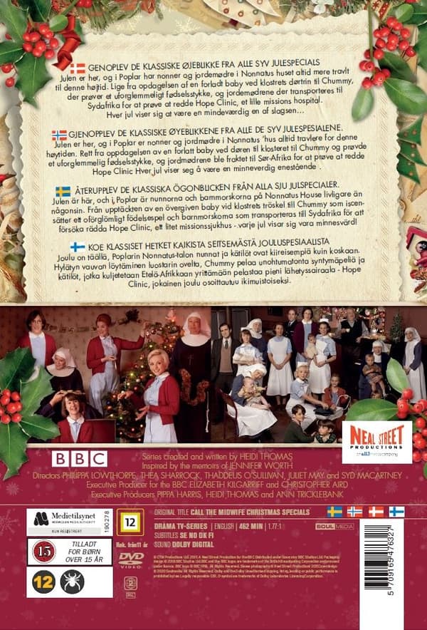 Call The Midwife: Christmas Specials (7 disc)