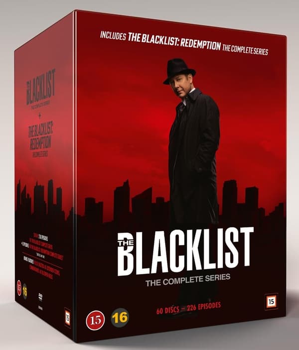 The Blacklist - Complete Series: Kausi 1-10 (60 disc)