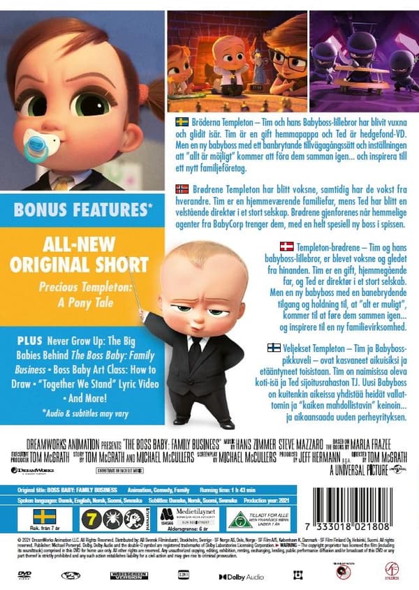 The Boss Baby: Perhebisnes