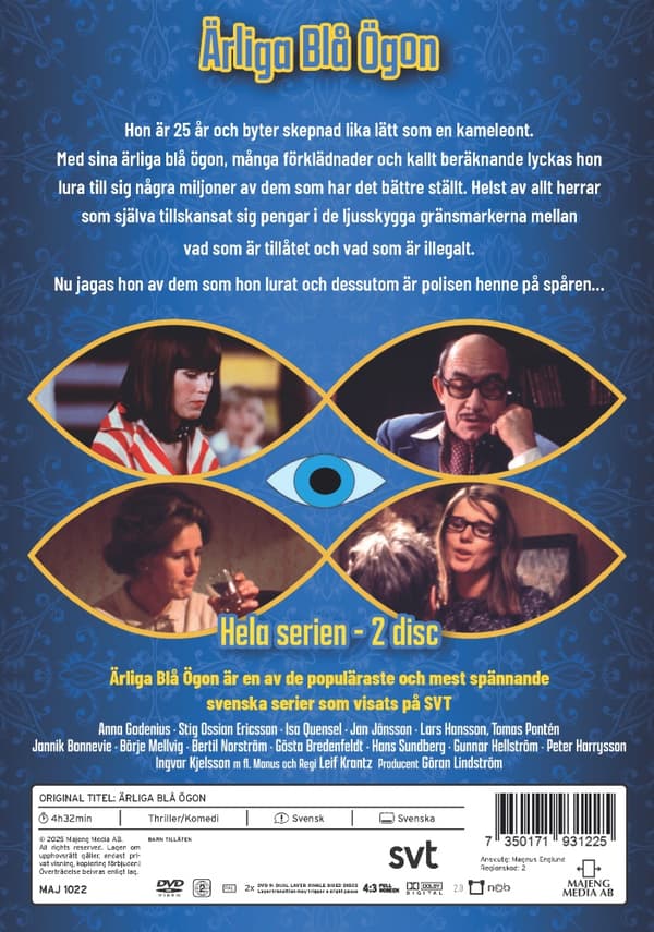 Ärliga Blå Ögon (DVD)