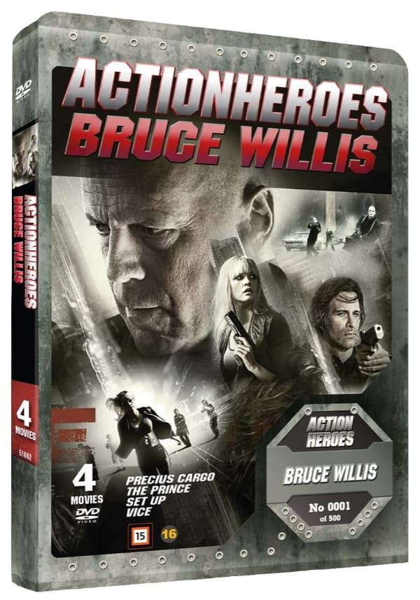 Bruce Willis Action Heroes - Limited Steelbook (4 disc)