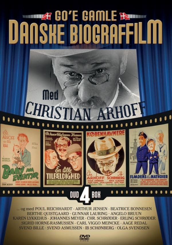 Christian Arhoff - Go'e Gamle Danske Biograffilm (4 disc)