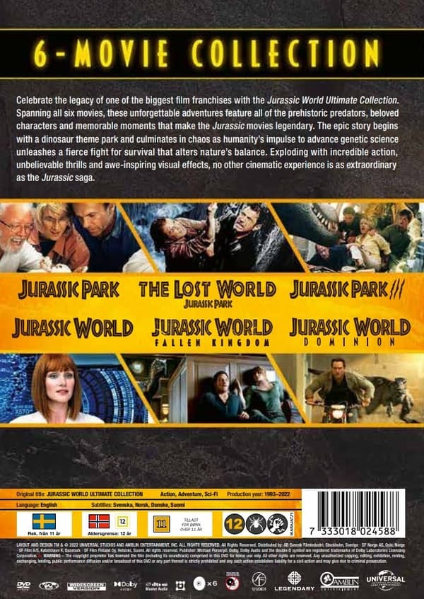 Jurassic World: Ultimate Collection (6 disc)