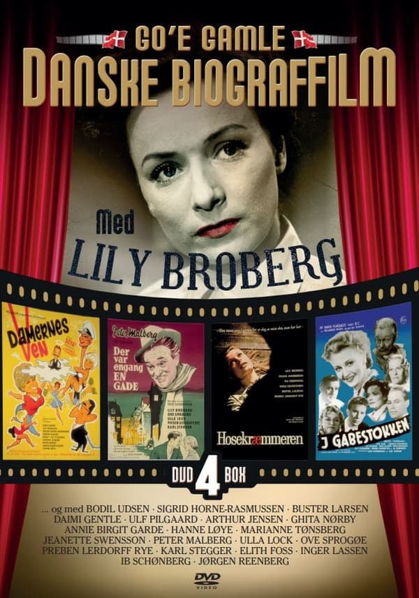 Lily Broberg - Go'e Gamle Danske Biograffilm (4 disc)