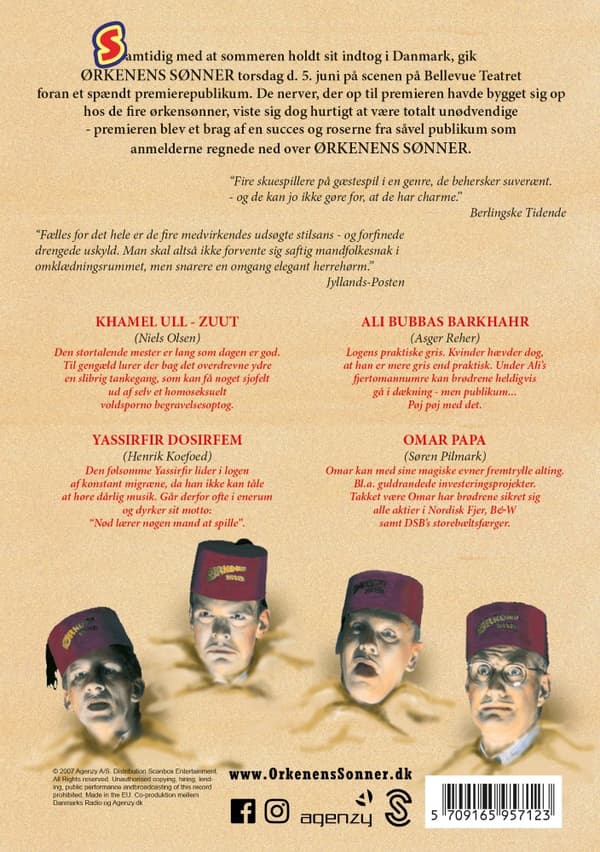 Ørkenens Sønner - Gå Aldrig Tilbage Til En Fuser (DVD)