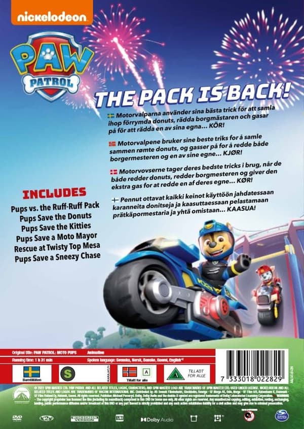 Paw Patrol: Motopups