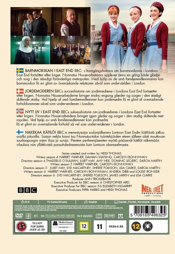 Call The Midwife  - Sæsong 4-6 (10 disc)