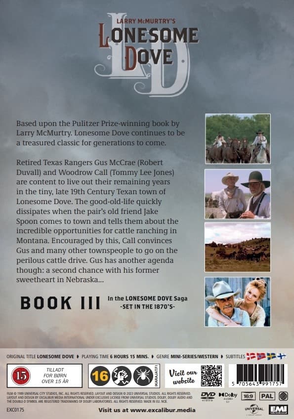 Lonesome Dove (Mini Series - Book III)