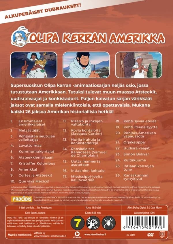 Olipa kerran Amerikka (4 disc)