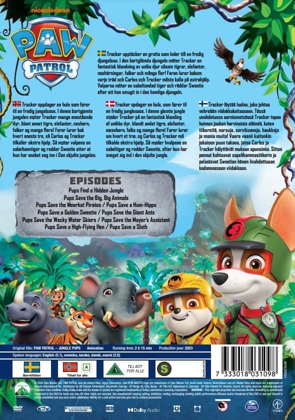 Paw Patrol: Jungle Pups