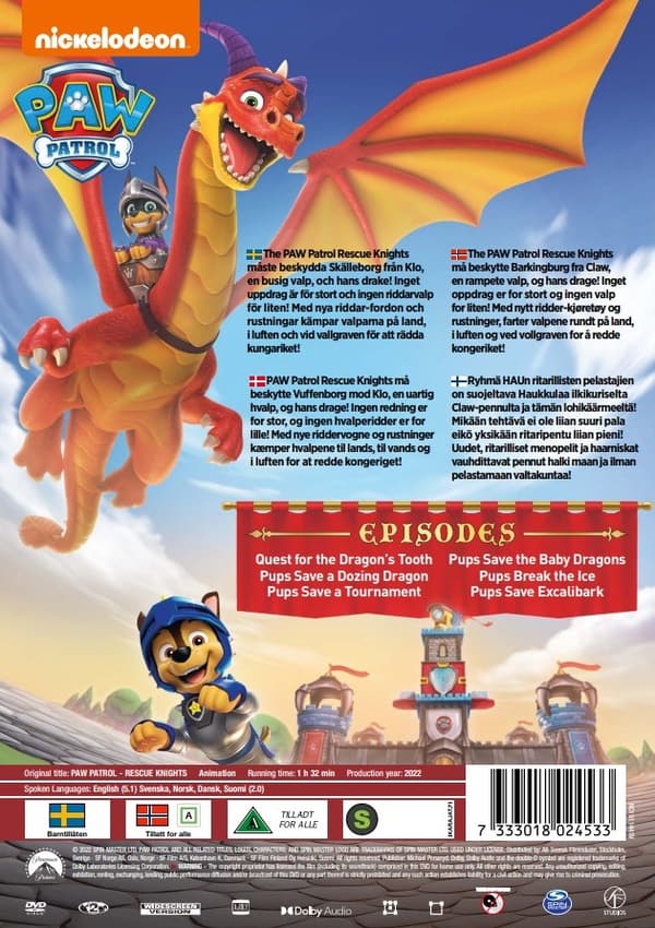 Paw Patrol: Rescue Knights