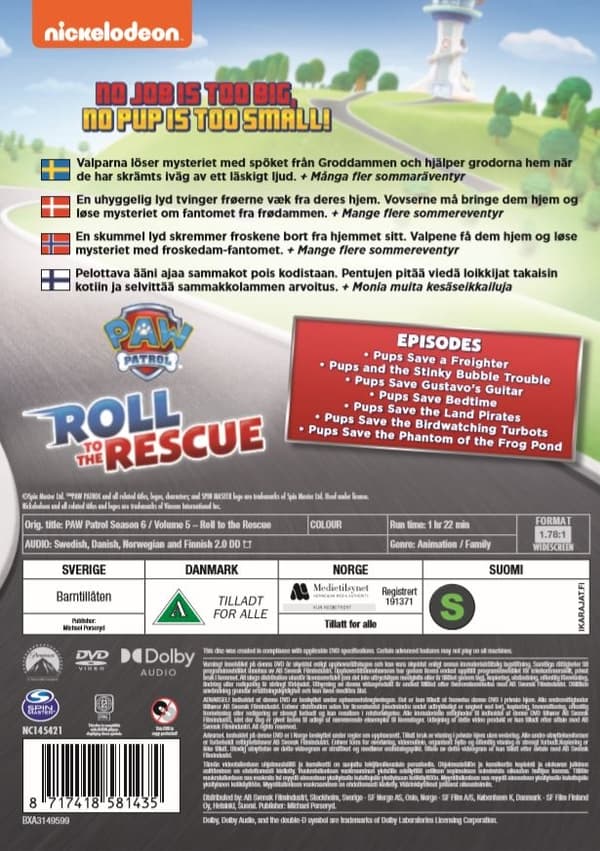 Paw Patrol: Roll to Rescue