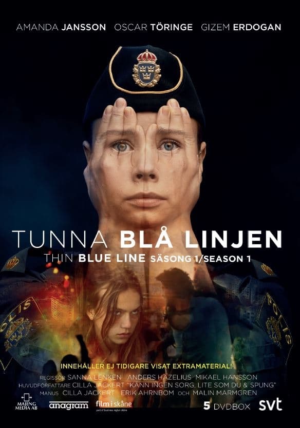 Tunna Blå Linjen -  Kausi 1 (5 disc)