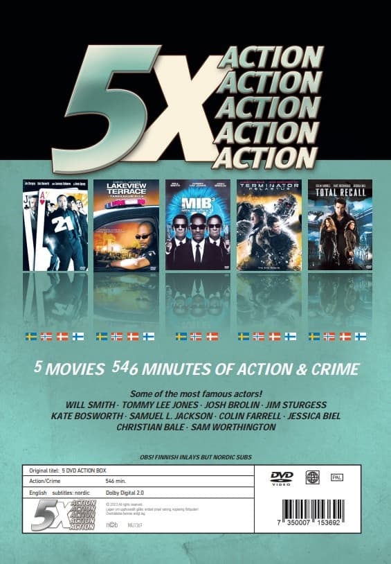 Action Collection (5 disc)