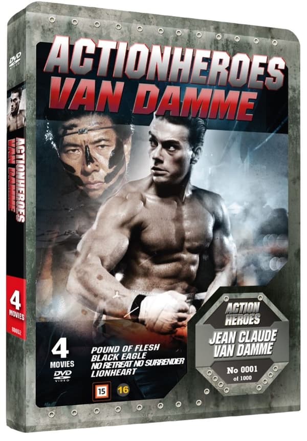 Jean Claude Van Damme Action Heroes - Limited Steelbook (4 disc)