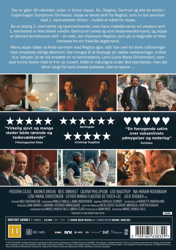 Orkestret Sæson 2 (DVD)