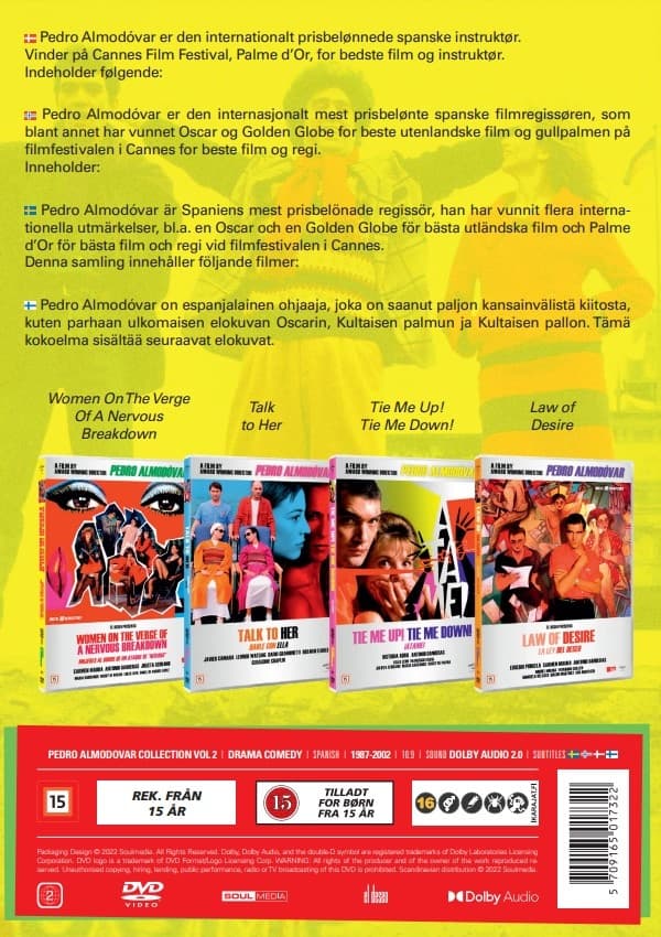 Pedro Almodovar Collection: Vol: 2