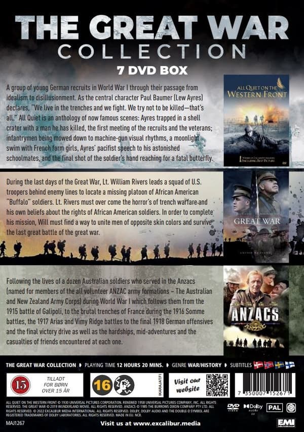 The Great War Collection (7 disc)
