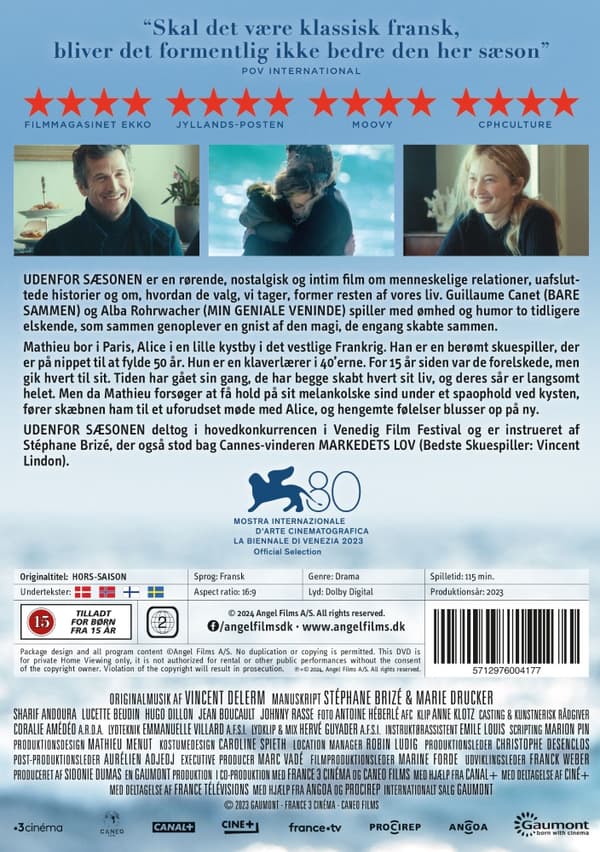 Udenfor Sæsonen (DVD)