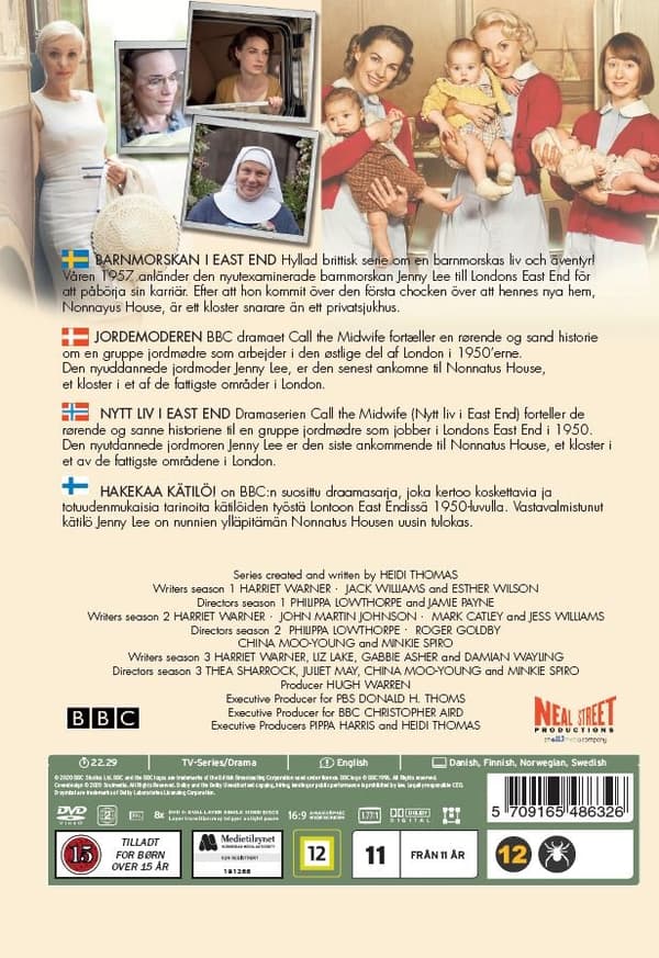 Call The Midwife  - Sesong 1-3 (8 disc)