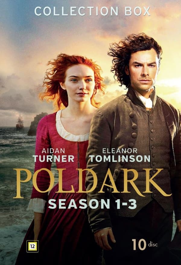 Poldark - Kausi 1-3 (10 disc)