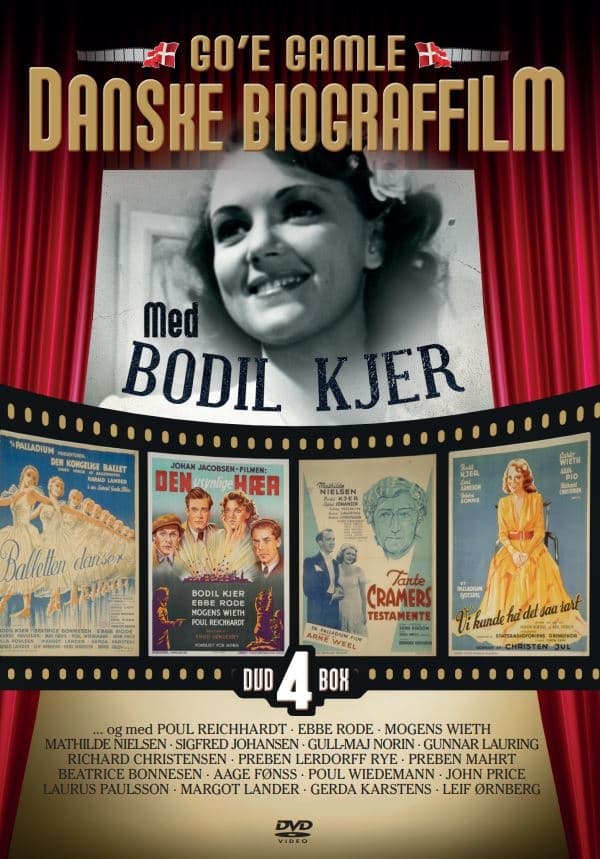 Bodil Kjer - Go'e Gamle Danske Biograffilm (4 disc)