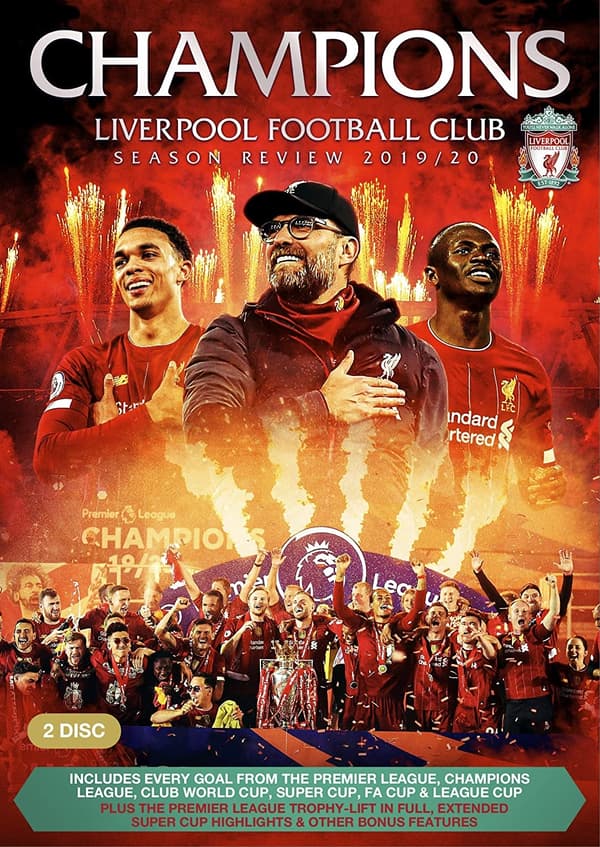Champions: Liverpool Football Club Season Review 2019-20 (2 disc) (Import)