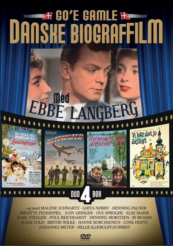 Ebbe Langberg - Go'e Gamle Danske Biograffilm (4 disc)