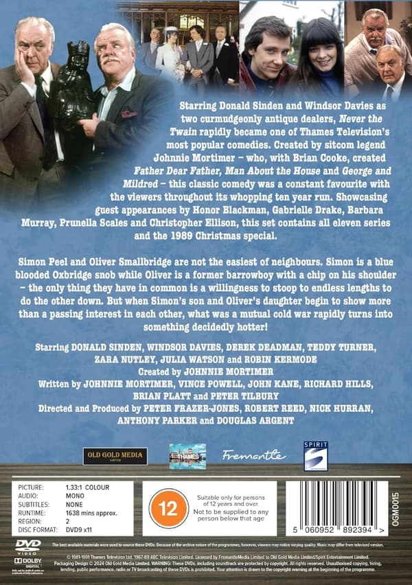 Never the Twain - The Complete Series (11 disc) (Import)