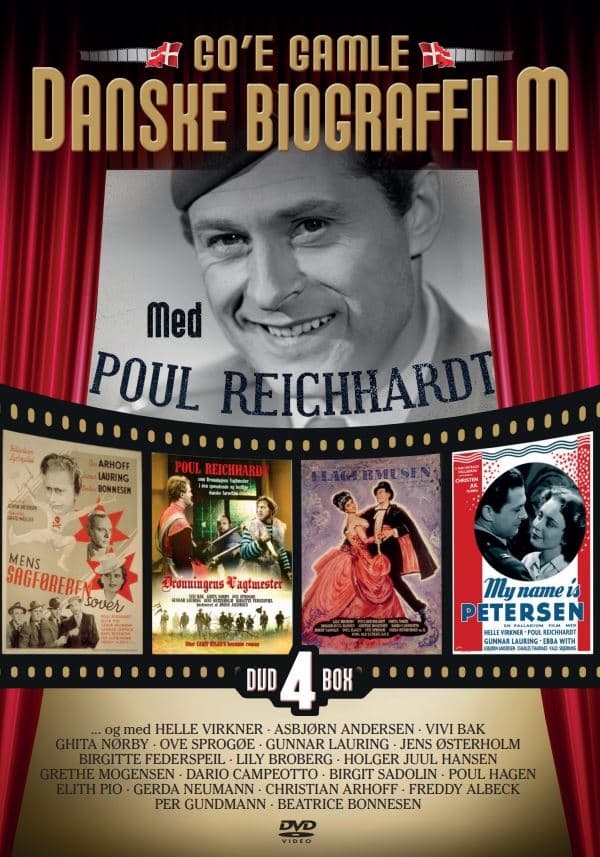 Poul Reichardt - Go'e Gamle Danske Biograffilm (4 disc)