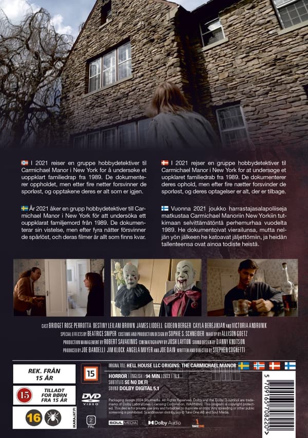 Hell House Llc Origins: The Carmichael Manor (DVD)