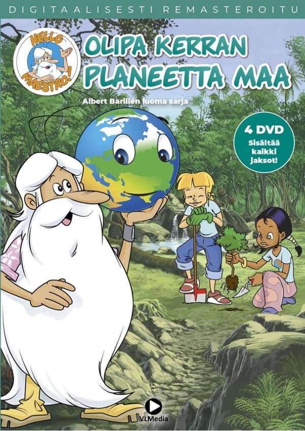 Olipa kerran planeetta Maa (4 disc)
