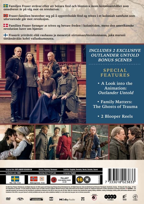 Outlander - Sæson 6 (4 disc)