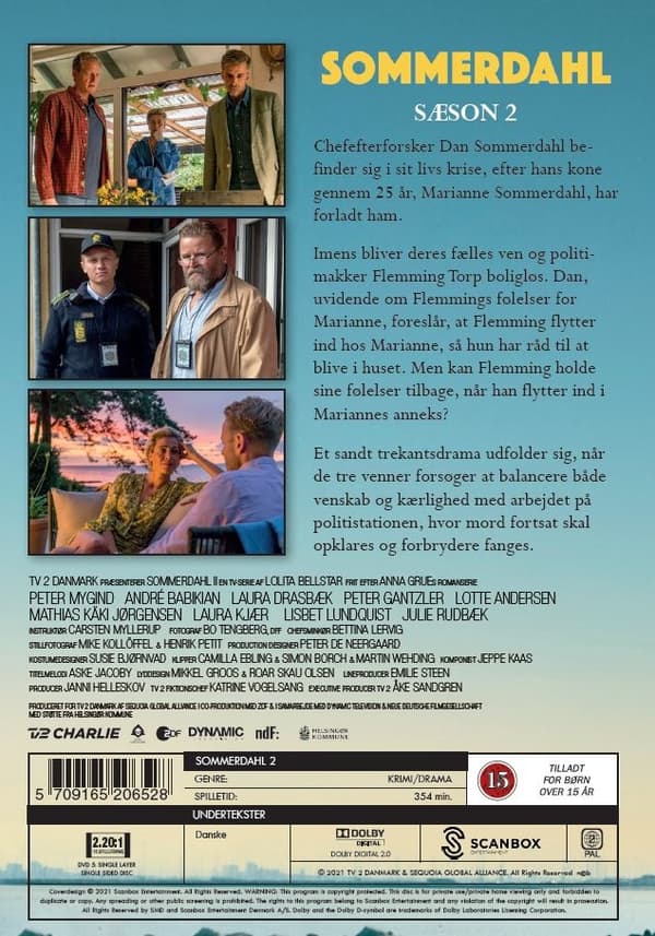 Sommerdahl - Sesong 2 (2 disc)