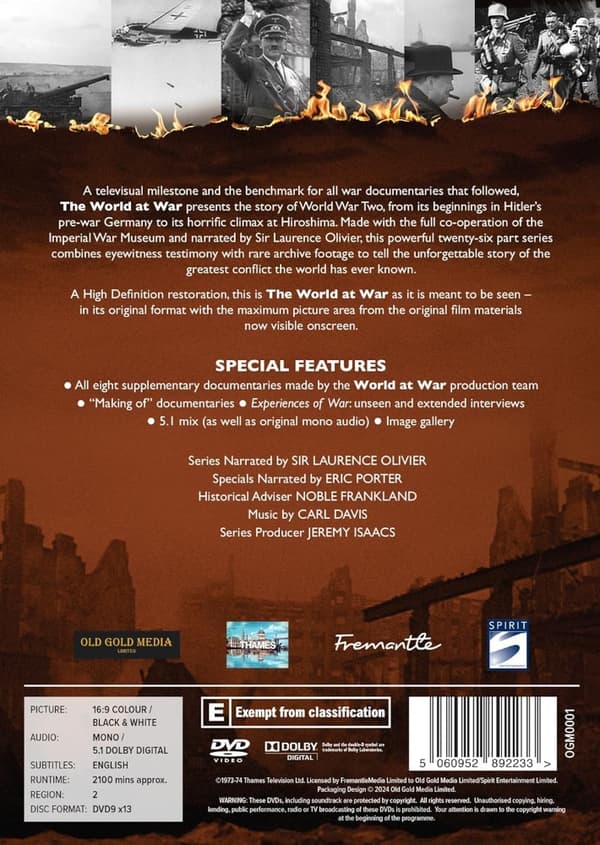 The World at War (13 disc) (Import)