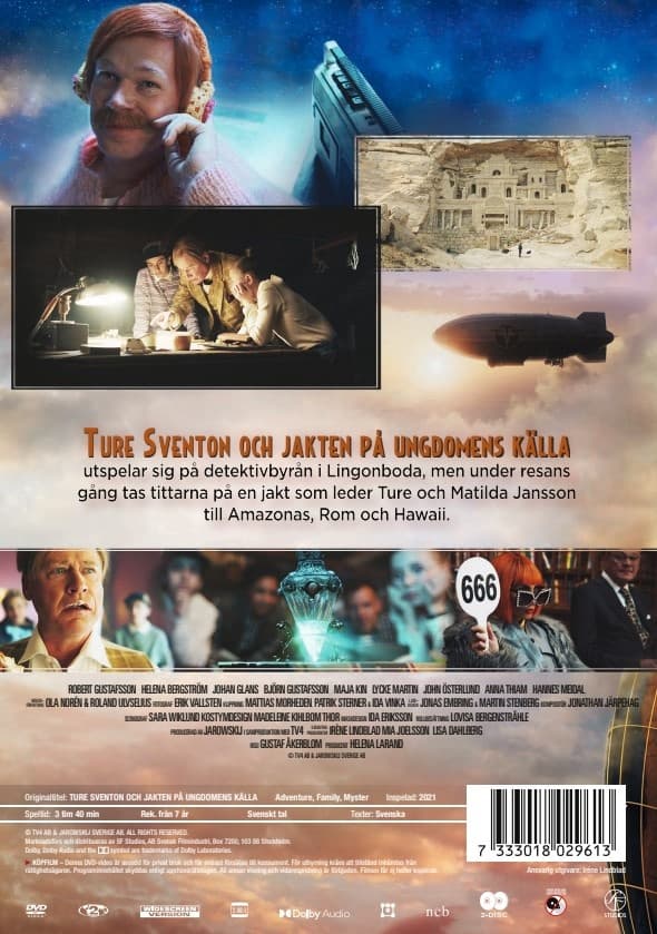 Ture Sventon Och Jakten På Ungdomens Källa (2 disc)