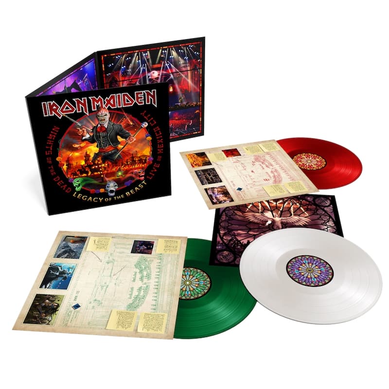Legacy Of The Beast: Nights Of The Dead - Live In Mexico City (Limited Coloured 180 Gram Edition - 3LP)