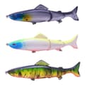 Miniatyrbild 1 av 4: 3-pack Wobbler ledad m fena Medium 125 mm
