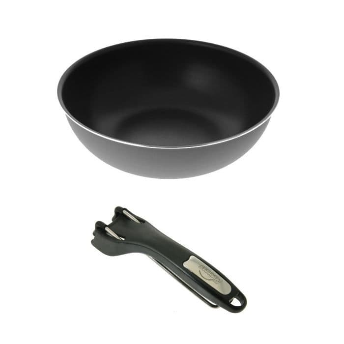 SITRAM Wok 28 cm tous feux dont induktion + Pince