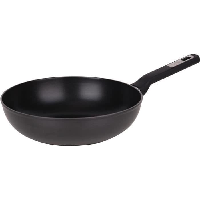 Mysigt & Trendigt 8494965 Non-stick aluminium wok med Soft touch-D handtag 28 cm-Alla värmekällor inklusive induktion-D