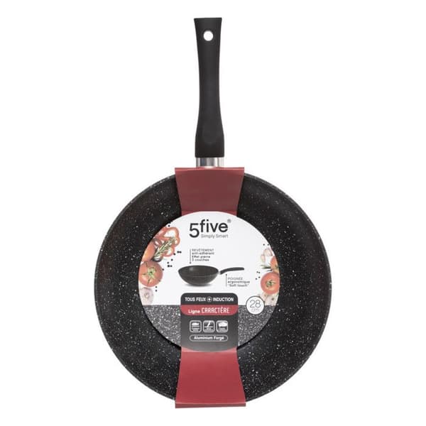 Smidd aluminium wok "Caractère" 28 cm Secret de Gourmet