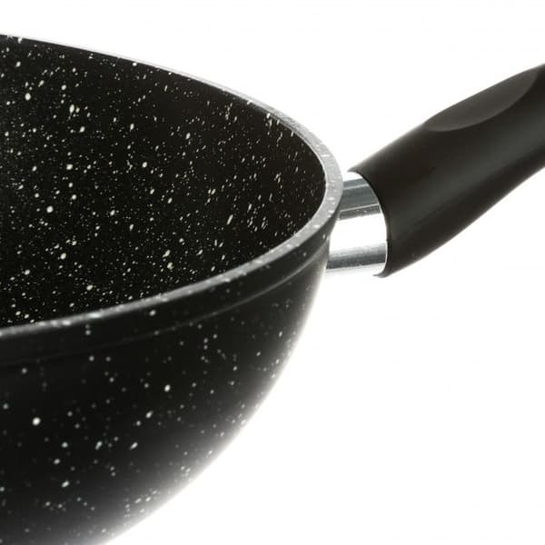 Smidd aluminium wok "Caractère" 28 cm Secret de Gourmet