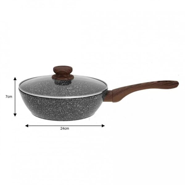 GRANITWOK 24cm GRANITTRÆ KINGHOFF KH-1583